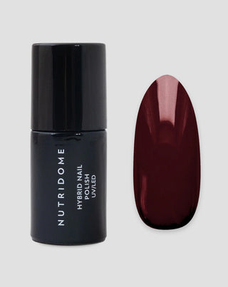 Vernis semi-permanent pour ongles UV/LED Cherry Chocolate 017 Nutridome - 1