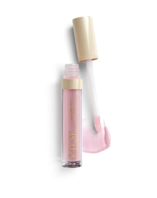 Brillant à lèvres aux particules scintillantes à effet de lèvres optiquement agrandies et à effet miroir 01 glassy Lipgloss Paese - 3