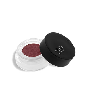 Ombre a paupières crème lumineuse Pro Cream Glitter n° 16 Sparkly Cherry Neo Make Up