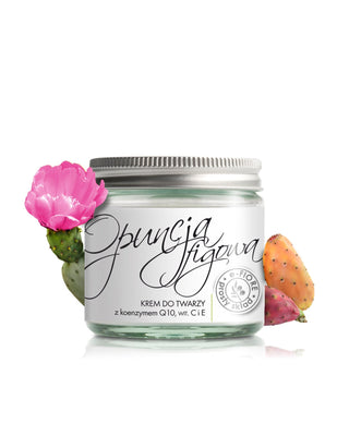 Crème anti-rides à l'huile de figue de barbarie, coenzyme Q10, vit. C et E-Fiore - 1