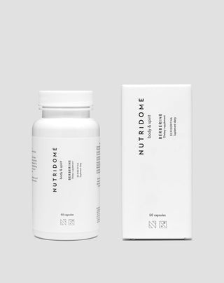 Berbérine HCl Nutridome pour la réduction du taux de cholestérol de sucre et de la tension artérielle - 60 gélules - 4