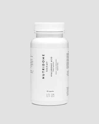 acide hyaluronique 300 mg/jour Nutridome pour une peau et des articulations saines 60 capsules - 1