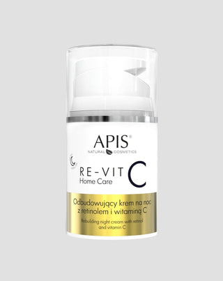 Crème de nuit reconstructrice au rétinol et à la vitamine C Re-Vit C Home Care Apis - 1