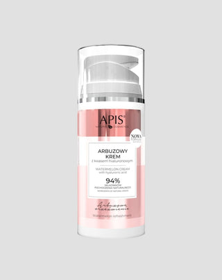 Arbuzowe Orzeźwienie, Crème hydratante pour le visage à la pastèque et à l'acide hyaluronique Apis - 1