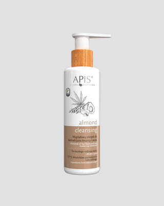 Huile démaquillante aux amandes pour le visage et les yeux Almond Cleansing Apis - 1