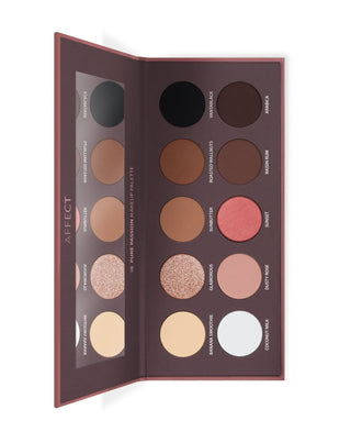 Palette d'ombres pressées longue durée Pure Passion Affect Professional Cosmetics - 2