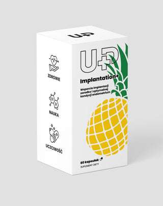 Supplément UP Implantation+ pour les femmes essayant de concevoir UP Health Pharma - 1