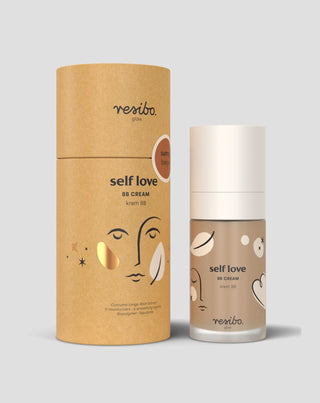 Crème BB visage Self Love naturelle et biologique dans la teinte Sunny Beige 30 ml Resibo - 2
