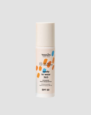 Crème visage avancée SPF 50 pour ralentir le vieillissement de la peau Ready to wear 365 Resibo - 1