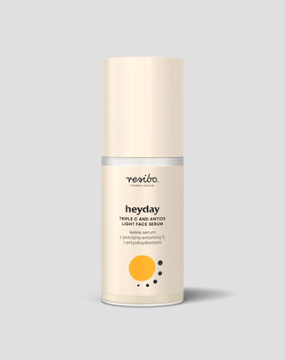 Sérum nourrissant et illuminant pour le visage, avec des antioxydants et de la triple vitamine C Heyday 30 ml Resibo - 1
