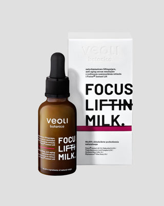 Sérum émulsion anti-âge liftant à la bacchiole Focus lifting milk Veoli Botanica - 1