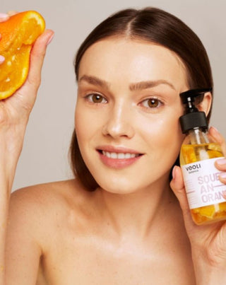 Huile démaquillante émulsifiante et Spf squeeze an orange Veoli Botanica - 2