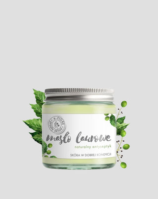 Beurre de laurier naturel pour les lésions cutanées antiseptiques et antibactériennes E-Fiore - 1