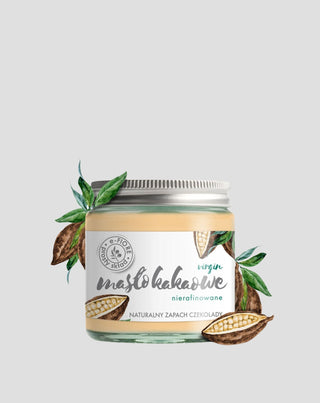 Beurre de cacao non raffiné raffermissant, régénérant et légèrement bronzant E-Fiore - 1