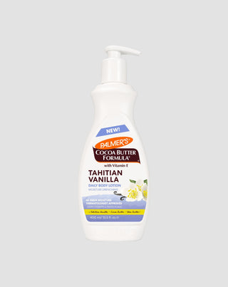Lait corporel hydratant au beurre de cacao tahitian vanilia Palmer's - 1
