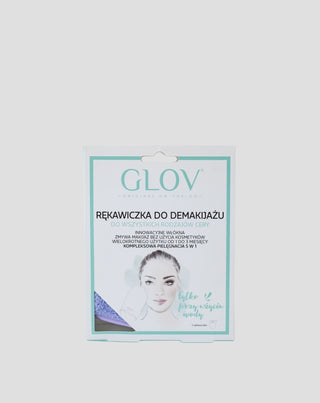 Gant de démaquillage et de nettoyage du visage réutilisable On-The-Go Ivory Glov - 3