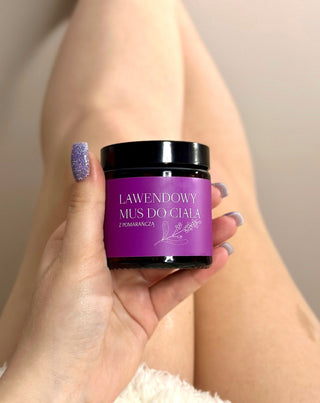 Mousse corporelle à la lavande pour les peaux irritées et sèches à l'huile de lavande Mglife - 3