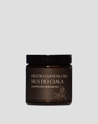 Mousse corporelle au bois de santal, au pamplemousse et à la bergamote MgLife - 1