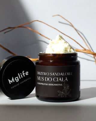 Mousse corporelle au bois de santal, au pamplemousse et à la bergamote MgLife - 2