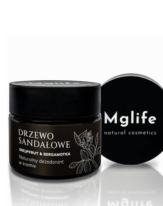 Déodorant en crème Bois de santal, pamplemousse et bergamote Mglife - 4