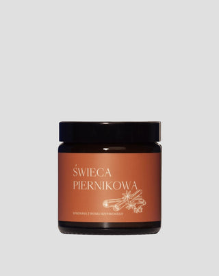 Bougie en cire de canola en pain d’épice avec des huiles et une mèche 100 % coton Mglife - 1