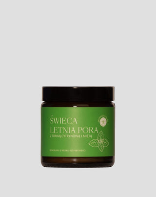 Bougie parfumée à la citronnelle et à la menthe Saison d’été Mglife - 1