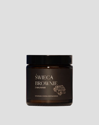 Bougie parfumée végétalienne au parfum de brownie à la framboise 120 ml MgLife - 1