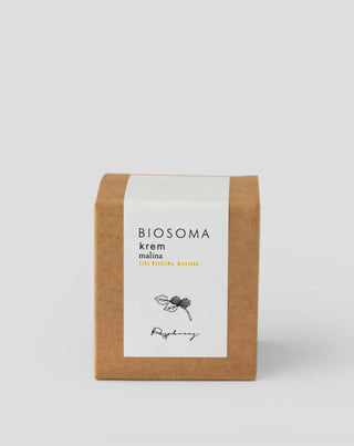 Crème visage à la framboise et à l'acide hyaluronique pour nourrir et hydrater Biosoma - 2