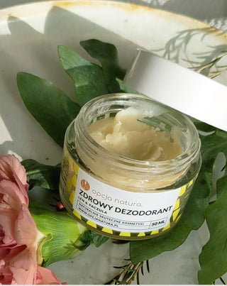 Déodorant naturel en crème - déodorant sain lin & Patchouli Opcja Natura_2 - 3