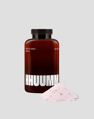 Poudre de bain adoucissante à l'huile de lavande HHUUMM
