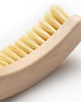 Brosse de massage sèche pour le corps semi-circulaire No. 18 avec fibre de tampico HHUUMM