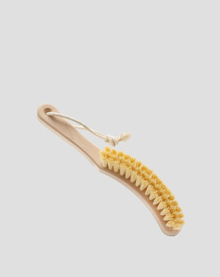 Brosse de massage sèche pour le corps semi-circulaire No. 18 avec fibre de tampico HHUUMM