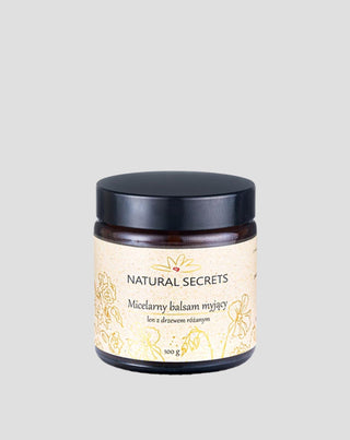 Baume micellaire démaquillant au beurre de mangue adapté aux peaux sensibles Natural Secrets - 1