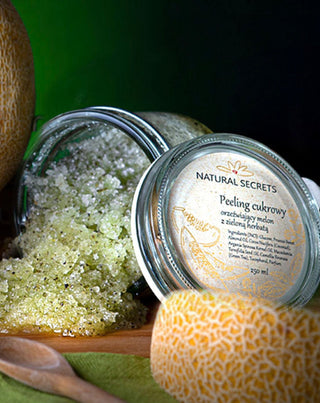 Gommage corporel au sucre au thé vert et aux huiles naturelles Natural Secrets