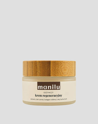 Crème nourrissante et régénérante pour les peaux déshydratées et sèches à l'huile d'argan Manilu - 1