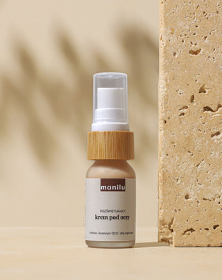 Crème de jour et de nuit éclaircissante pour les yeux à la caféine et au coenzyme Q10 Manilu - 4