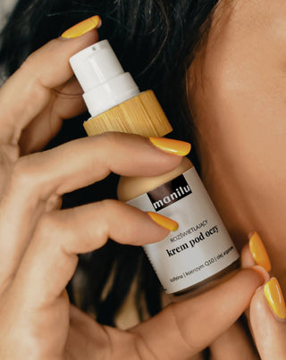 Crème de jour et de nuit éclaircissante pour les yeux à la caféine et au coenzyme Q10 Manilu - 3