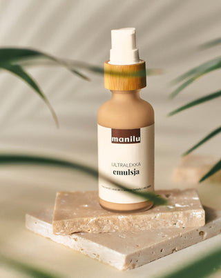 Emulsion légère pour les peaux grasses et mixtes à l'huile d'argan et à la niacinamide Manilu - 2