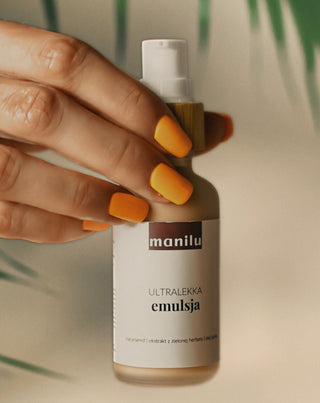 Emulsion légère pour les peaux grasses et mixtes à l'huile d'argan et à la niacinamide Manilu - 3