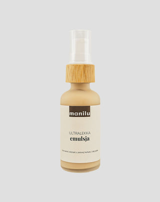Emulsion légère pour les peaux grasses et mixtes à l'huile d'argan et à la niacinamide Manilu - 1