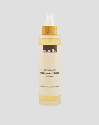Essence micellaire rafraîchissante pour le démaquillage, apaisant les irritations avec le D-panthénol Manilu - 1