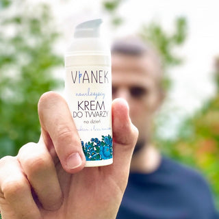 Crème hydratante pour le visage à l’extrait de feuille de pissenlit pour peaux sèches et sensibles Vianek - 2