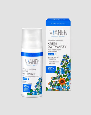 Crème hydratante intensive à l'acacia robinier pour les peaux en manque d'hydratation Vianek - 2
