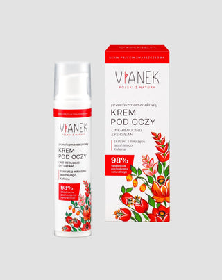 La crème anti-rides pour les yeux réduit les poches et hydrate en profondeur Vianek - 2