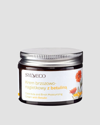 Crème apaisante et régénérante au bouleau et au souci à la bétuline pour les peaux sensibles Sylveco - 1
