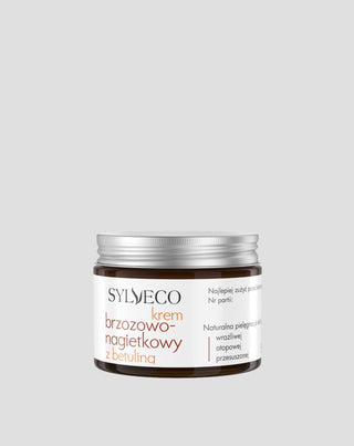 Crème apaisante et régénérante au bouleau et au souci à la bétuline pour les peaux sensibles Sylveco - 1