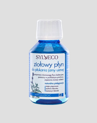 Bain de bouche à base de plantes aux extraits naturels sans alcool Sylveco - 1