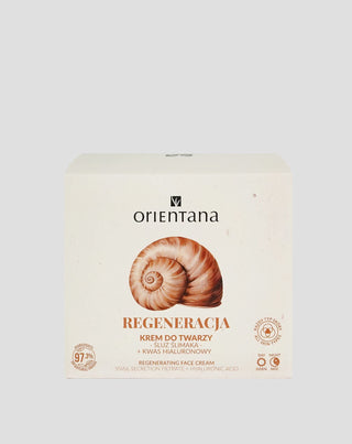 Crème naturelle visage mucus d'escargot Orientana