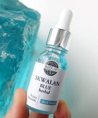 Sérum de squalane de canne à sucre pour les peaux acnéiques Squalane Blue Tansy BIOUP