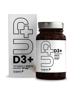 Supplément Up D3+ Vitamine D3 en combinaison avec du magnésium UP Health Pharma 60 gélules - 3